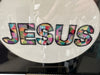 11 X 14 Matted & Framed Mosaic "Jesus" Picture