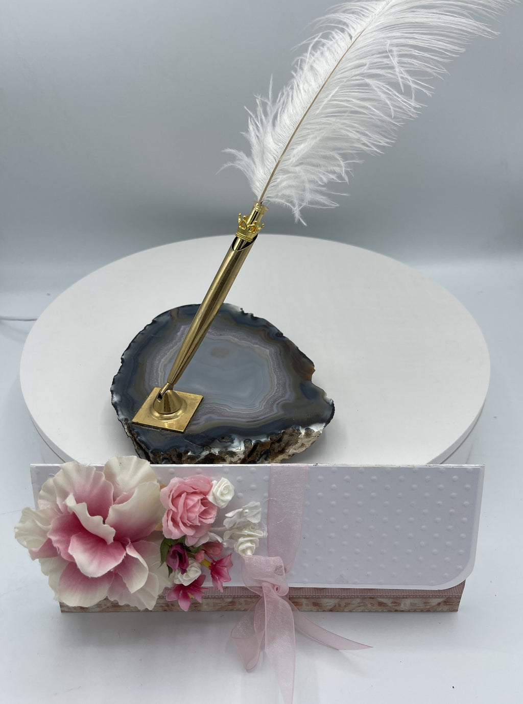 3-D Pink Floral Special Occasion Card