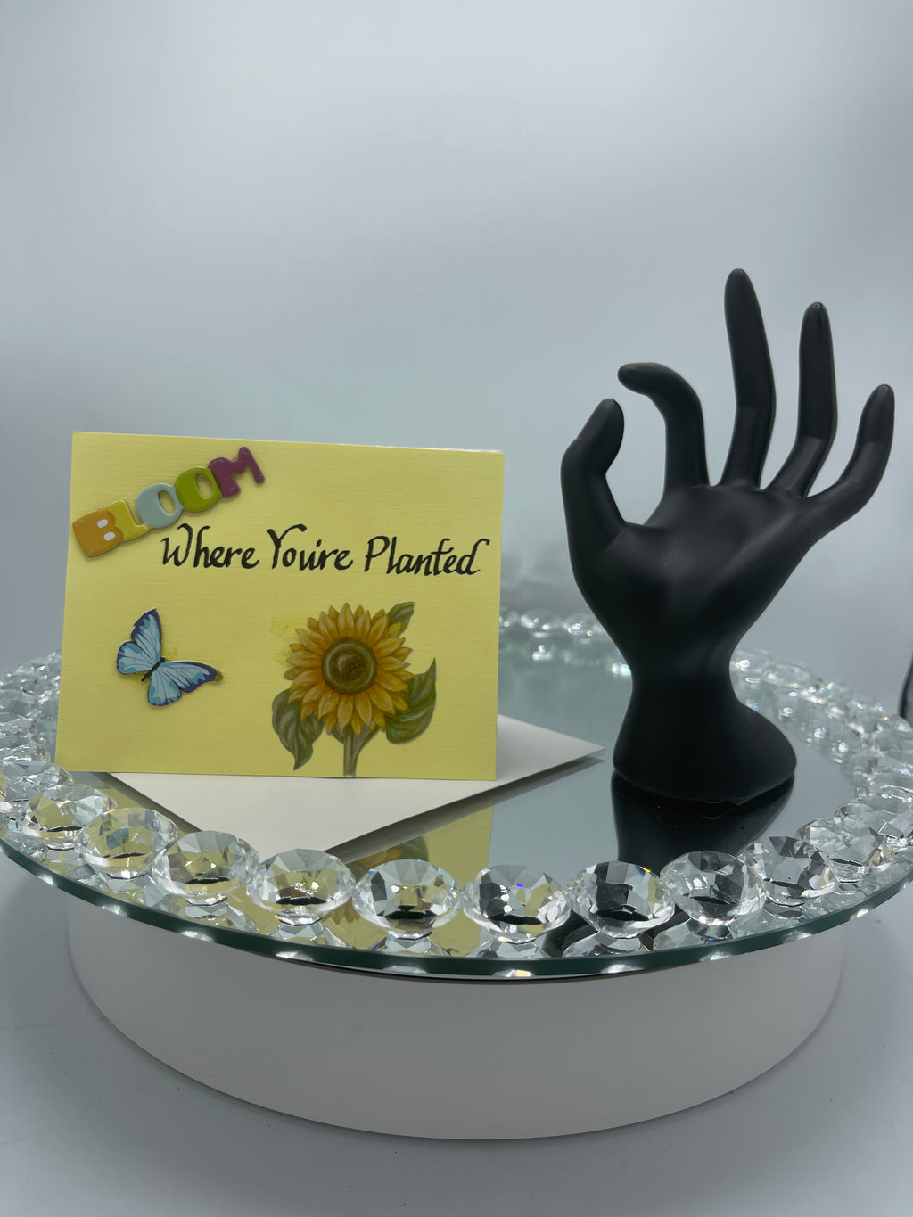 Yellow Bloom Where You're Planted Card