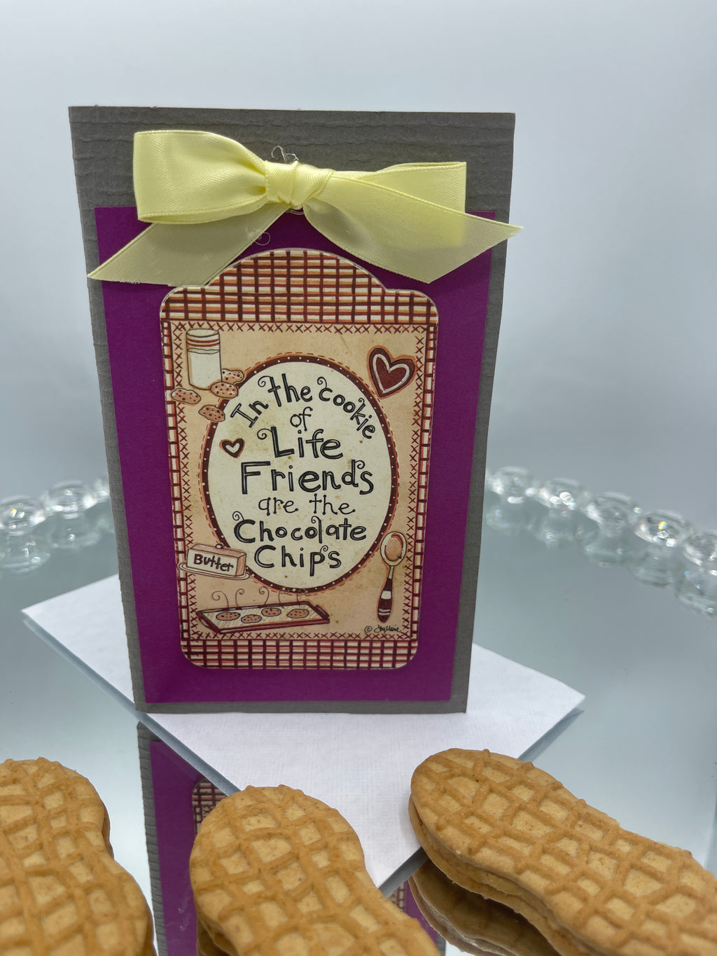 Friendship Card w/ Yellow Bow