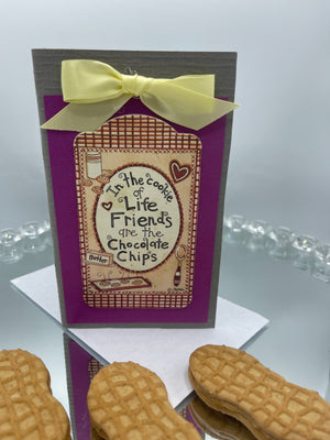 Friendship Card w/ Yellow Bow