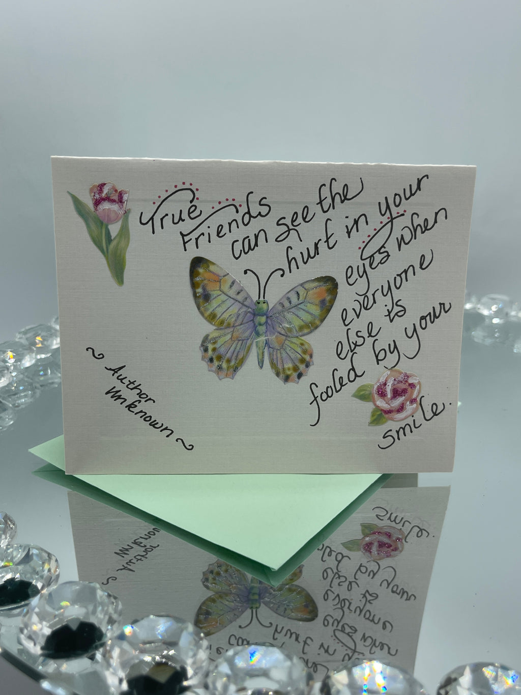 Floral Butterfly Card