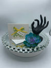 Green Butterfly Friends Card