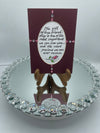 Maroon Matted Calligraphy Print:  "Friendship"