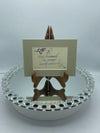 Light Green Matted Calligraphy Print:  "A Day Hemmed in Prayer..."