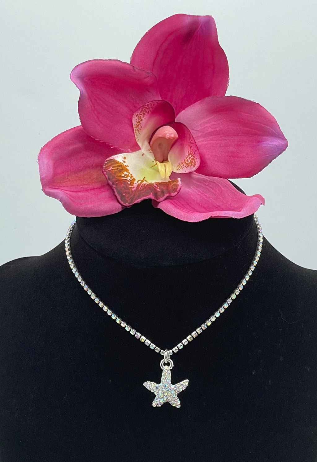 Silver Starfish Anklet (Clearance)