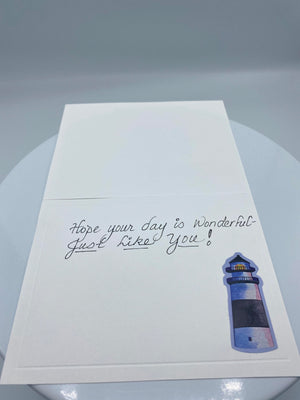 Sail Boat Birthday Card
