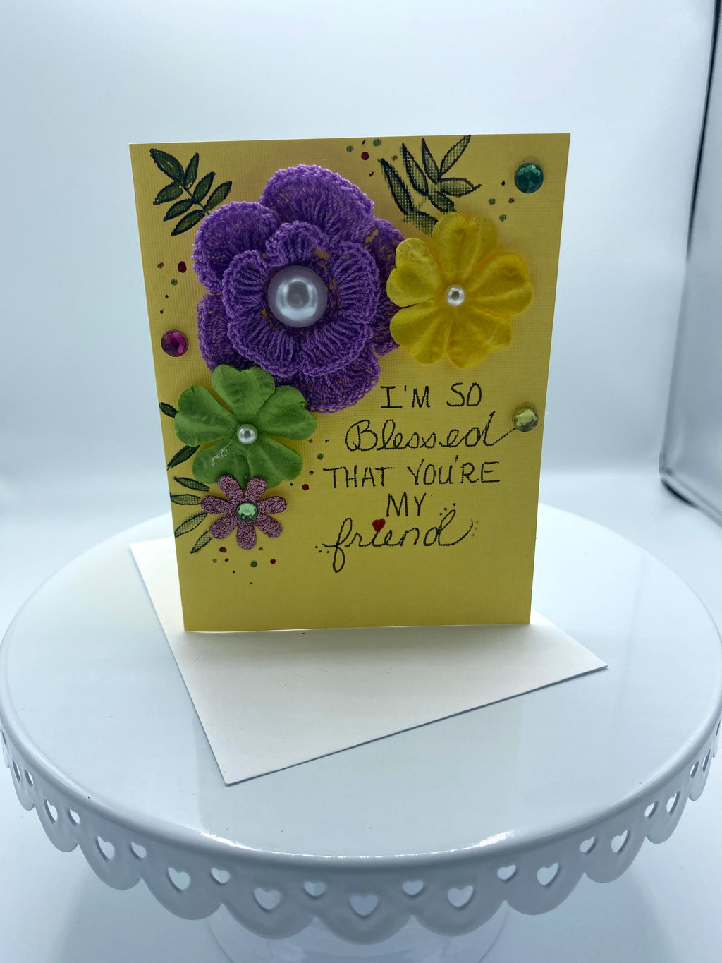 "I'm So Blessed That You're My Friend" Card