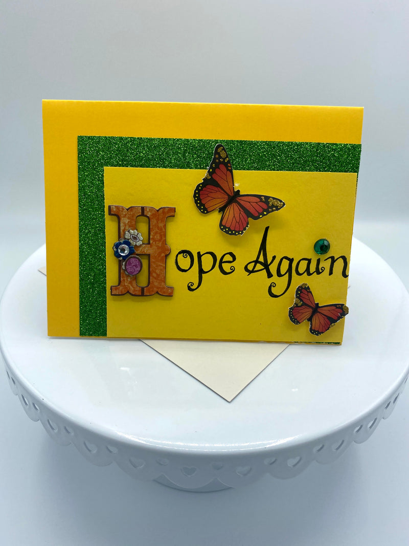 Hope Again Encouragement Card