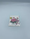 Pink Flowers & Yellow Butterfly Card