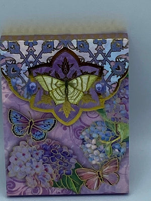 Lavender Butterfly Notepad