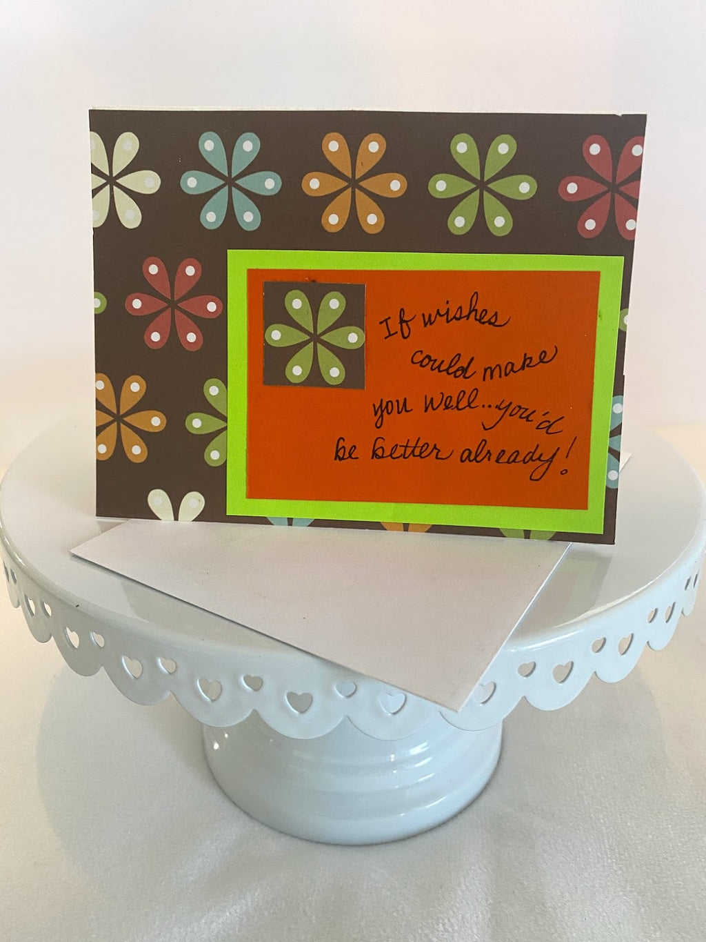 Get Well "If Wishes..." Card