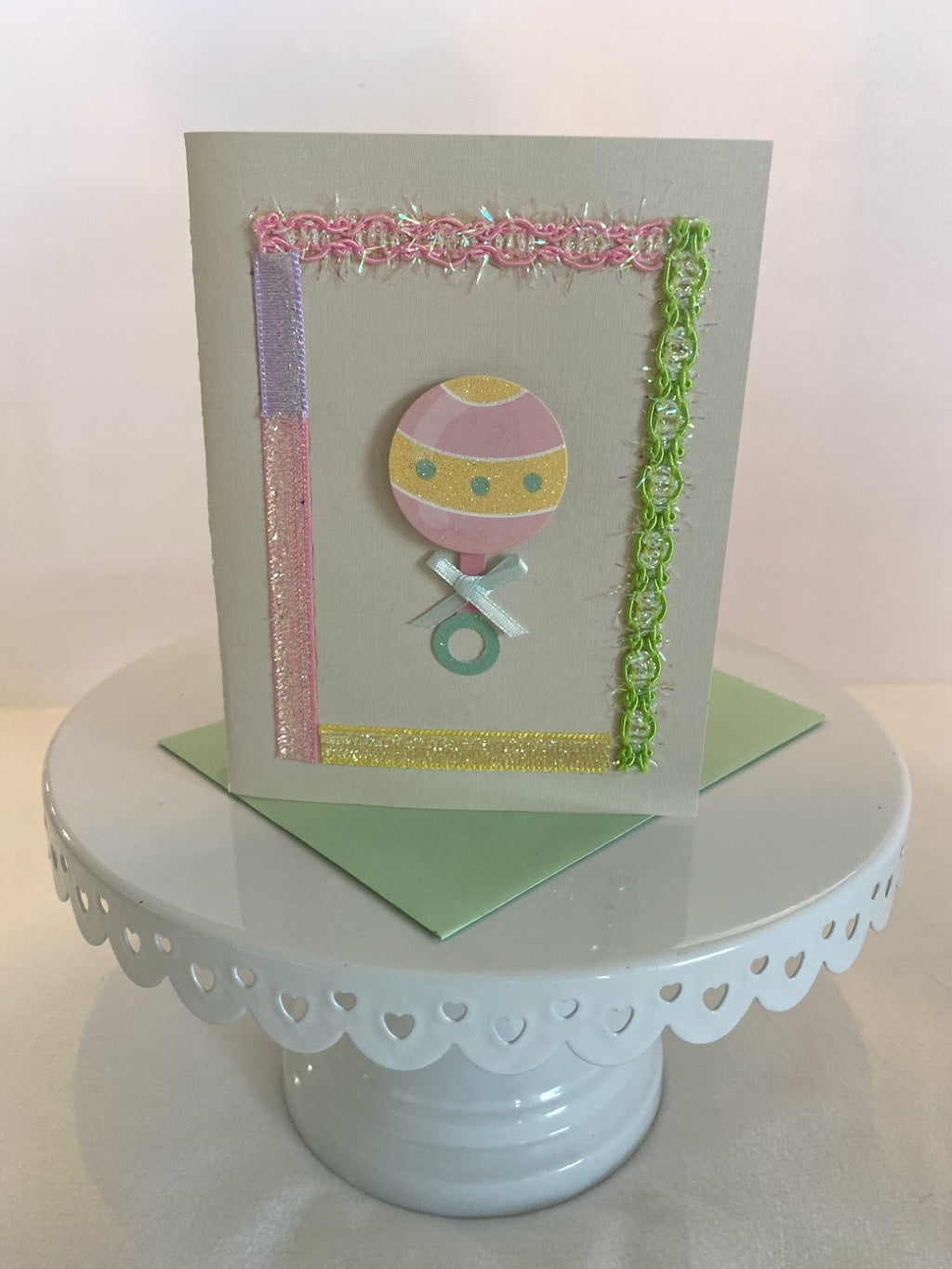 Baby Rattle Card