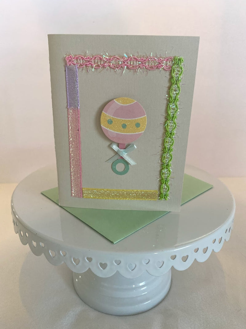 Baby Rattle Card