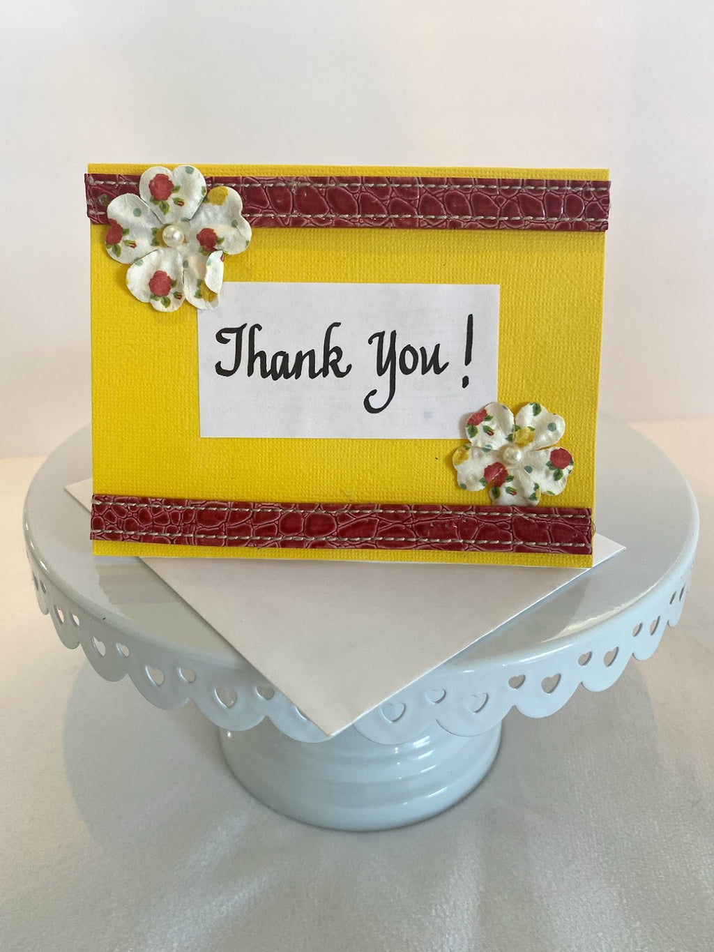 Floral Thank You Card
