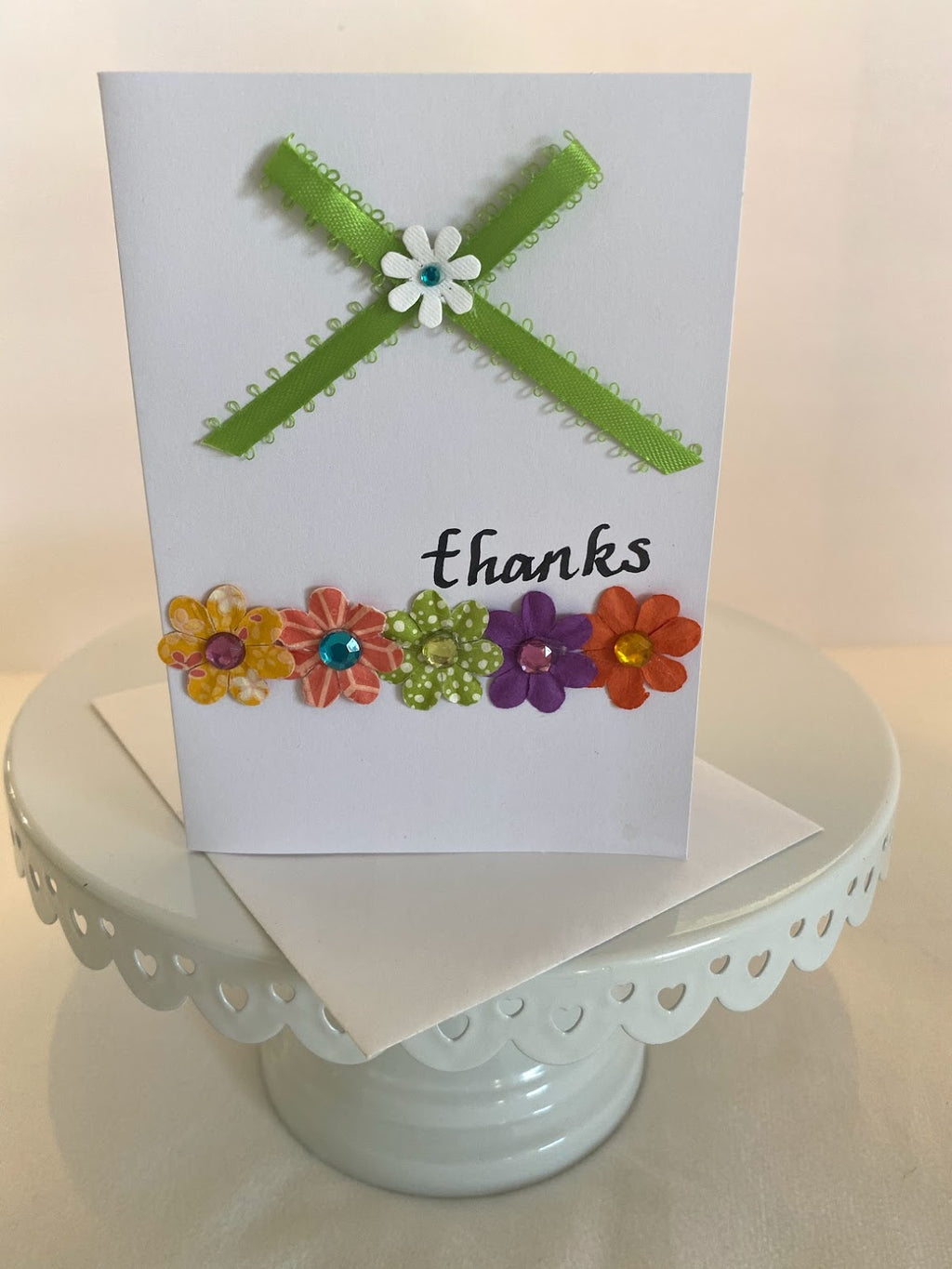 Floral Thank You Card