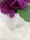 Purple & Yellow Floral Arrangement w/Greenery