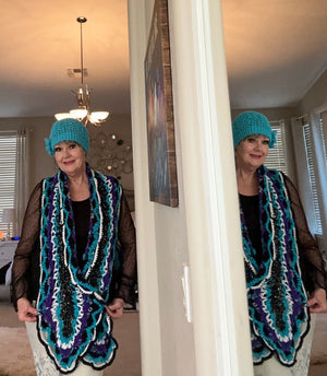 Multi-Colored Shawl/Scarf