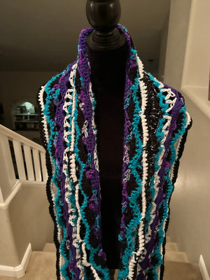 Multi-Colored Shawl/Scarf